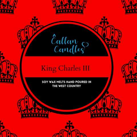 *Limited Edition* 110g Jumbo King Charles III Soy Wax Melt