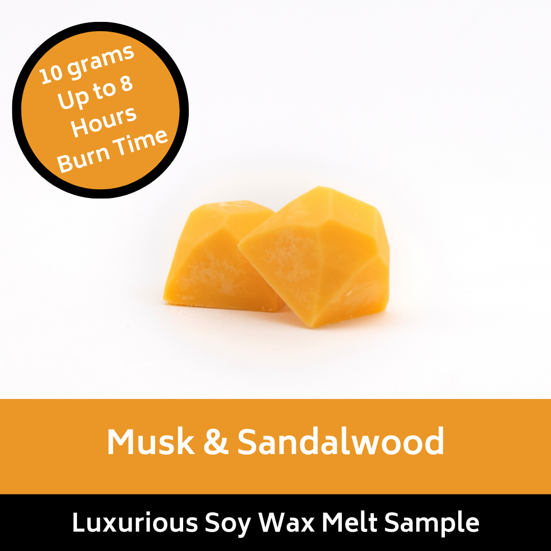 Musk & Sandalwood Soy Wax Melt Sample