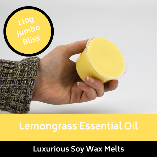 110g Jumbo Lemongrass Essential Oil Soy Wax Melt