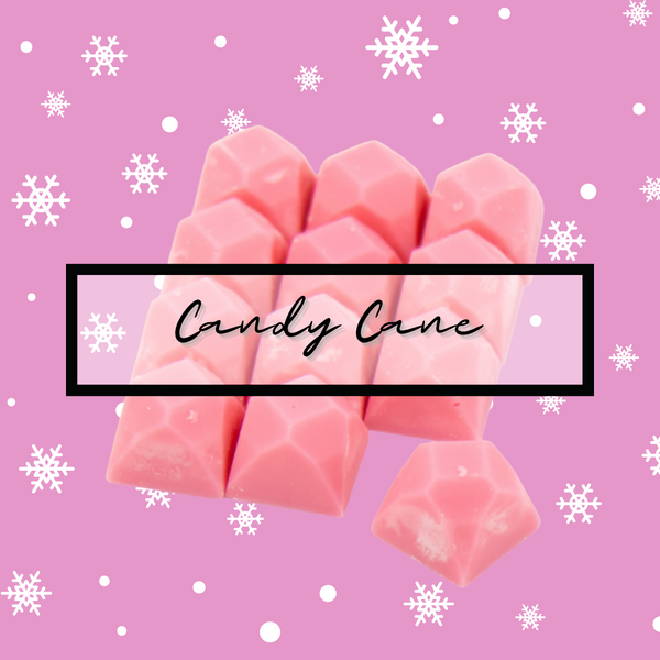Candy Cane- 60g Gemstone Soy Wax Melt Pack