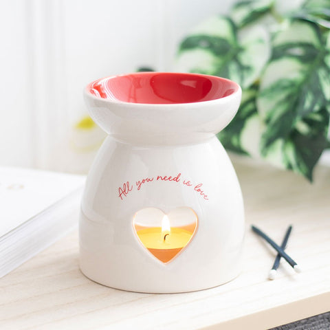 All You Need Is Love Wax Melter & Two Free Packets of Melts