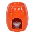 Jack O'Lantern Wax Melt/Oil Burner with Two Free Packets of Melts