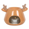 Reindeer Oil Burner/Wax Melter with Two Free Packs of Melts