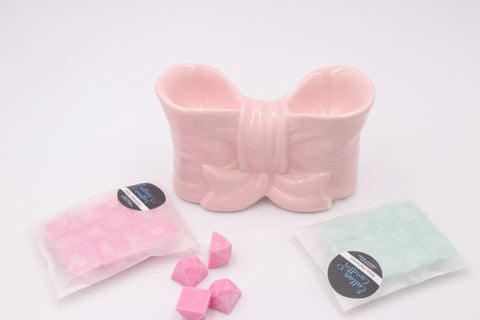 Double Bow Melter (Pink) & Two Free Packets of Melts