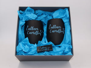 Two 250g Soy Wax Candles in a Gift Box