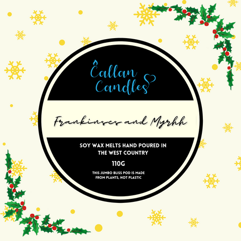 110g Jumbo Frankincense & Myrrh Soy Wax Melt