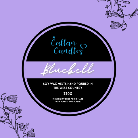 220g Mighty Bluebell Soy Wax Melt