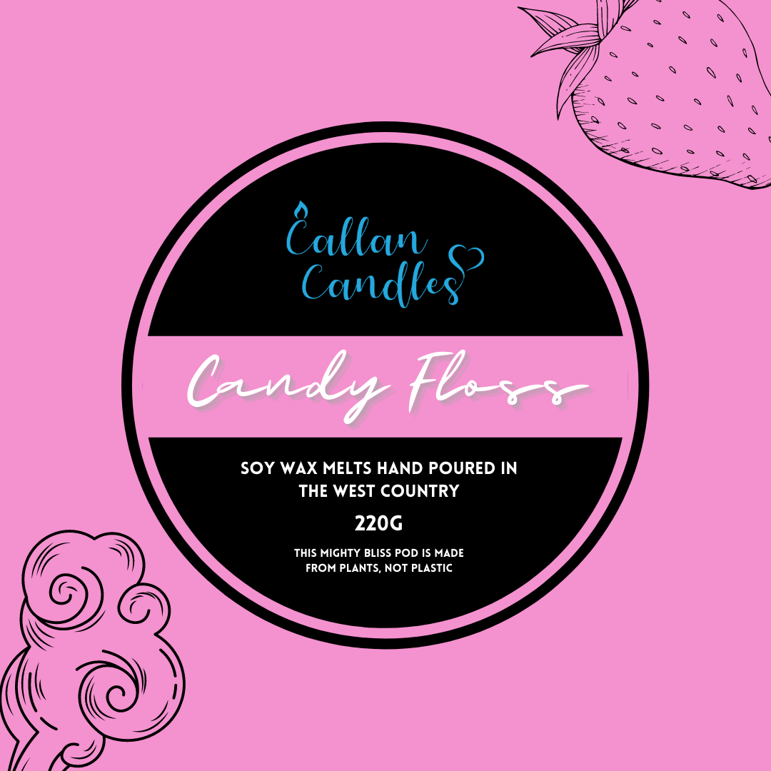 220g Mighty Candy Floss Soy Wax Melt