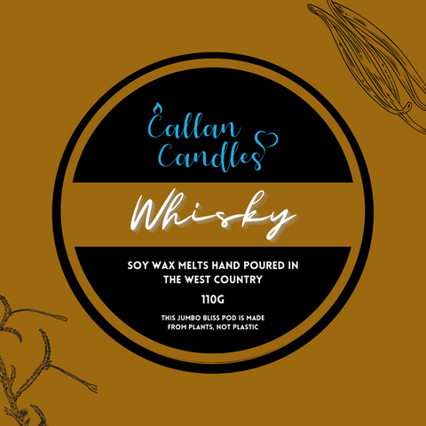 *Limited Edition* 110g Jumbo Whisky Soy Wax Melt