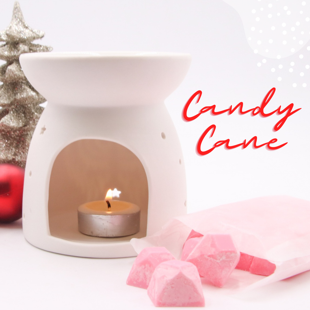 Candy Cane Soy Wax Melts Bliss Gemstone Box