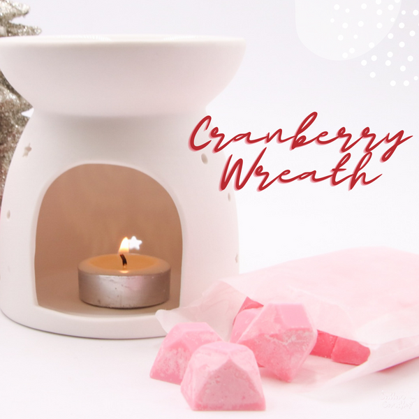 Cranberry Wreath Soy Wax Melts Bliss Gemstone Box