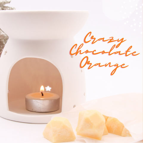 Crazy Chocolate Orange- 60g Gemstone Soy Wax Melt Pack
