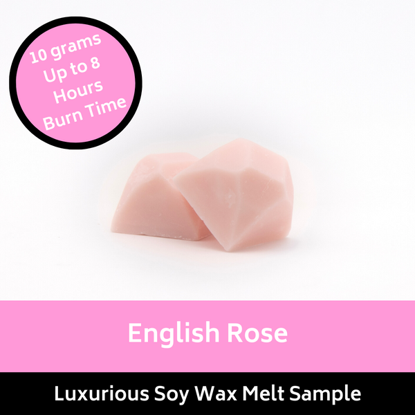 English Rose Soy Wax Melt Sample