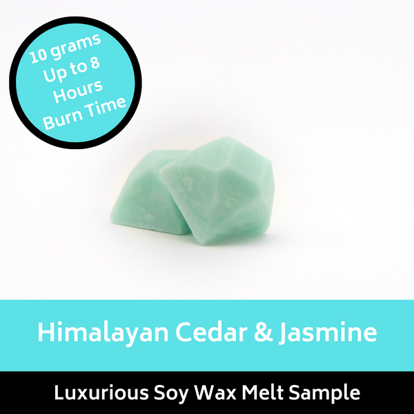 Himalayan Cedar & Jasmine Soy Wax Melt Sample