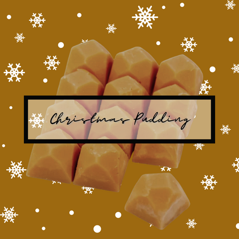 Christmas Pudding- 60g Gemstone Soy Wax Melt Pack