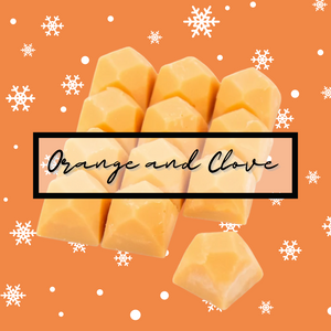 Orange & Clove- 60g Gemstone Soy Wax Melt Pack