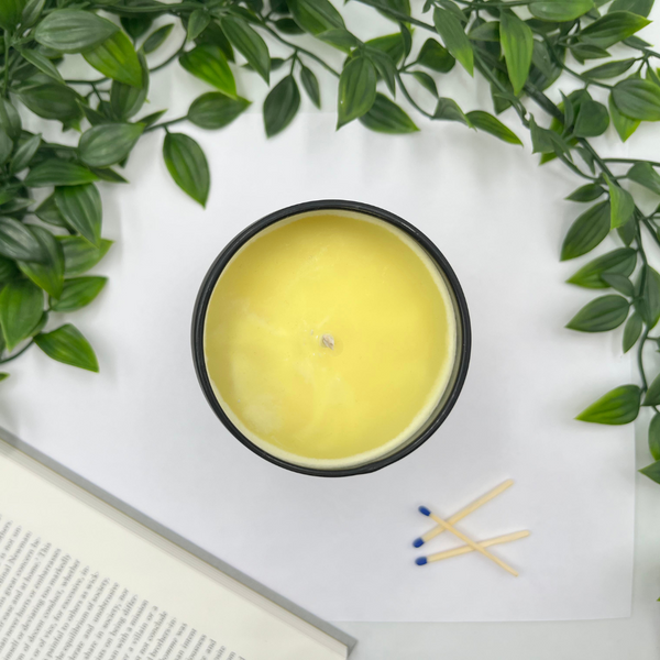 Lemon Essential Oil 250g Soy Wax Candle
