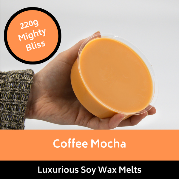 220g Mighty Coffee Mocha Soy Wax Melt