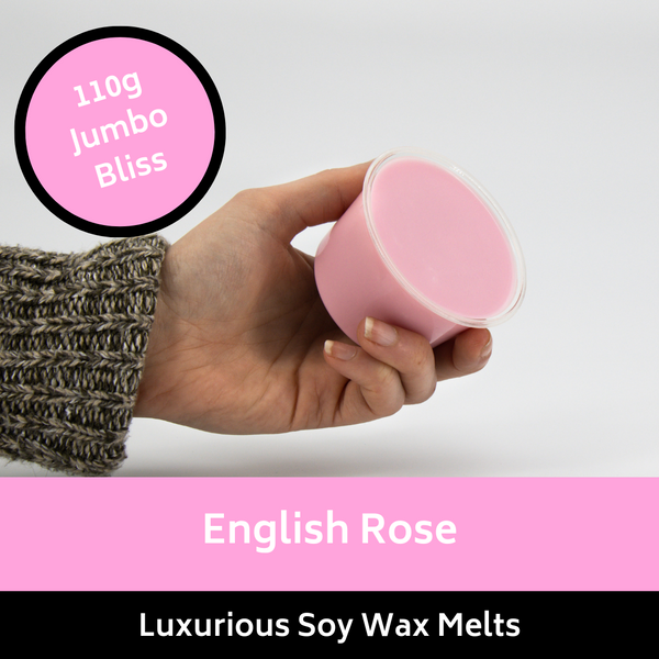 110g Jumbo English Rose Soy Wax Melt
