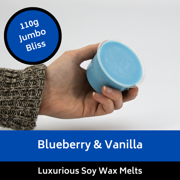 110g Jumbo Blueberry & Vanilla Soy Wax Melt