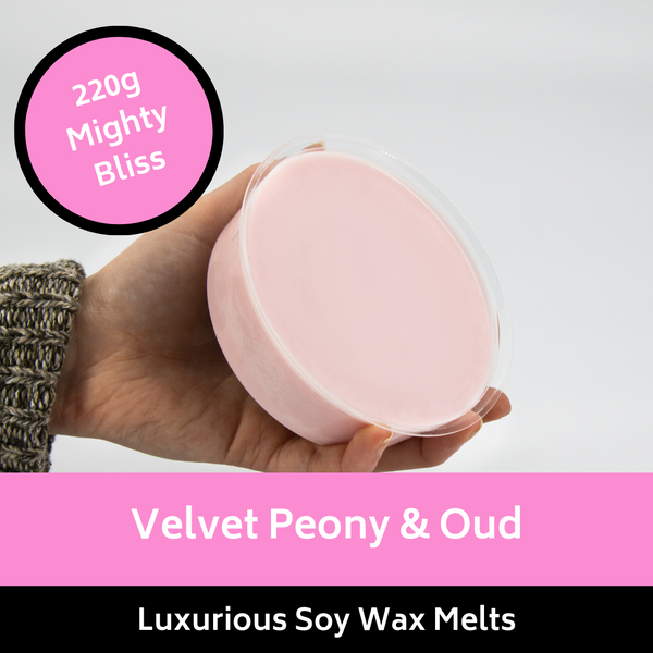 Velvet Peony & Oud 220g Soy Wax Melt