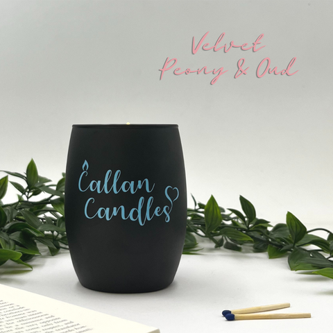 Velvet Peony & Oud 250g Soy Wax Candle