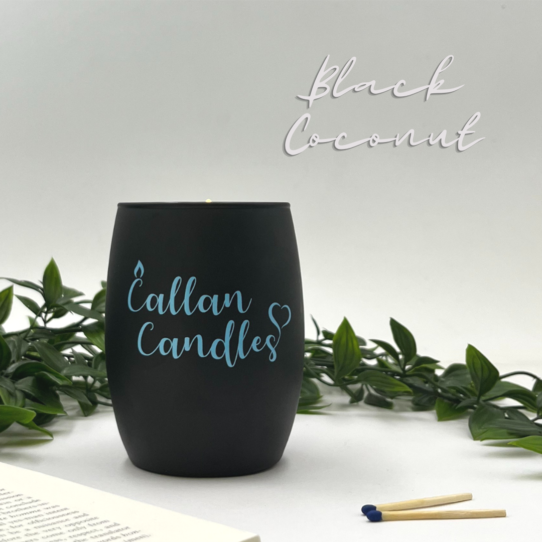 Black Coconut 250g Soy Wax Candle
