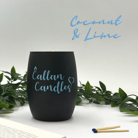 Coconut & Lime 250g Soy Wax Candle