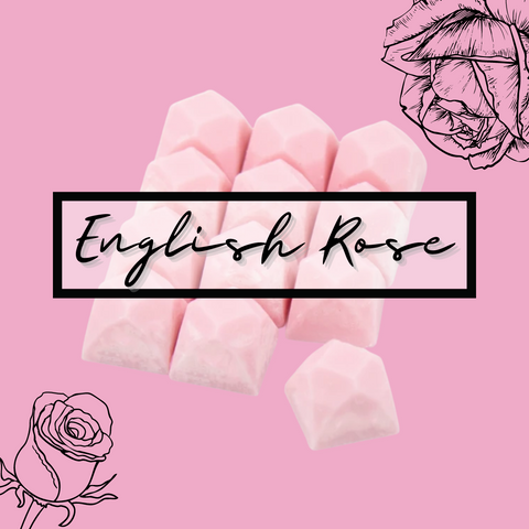 English Rose 60g Gemstone Soy Wax Melt Pack