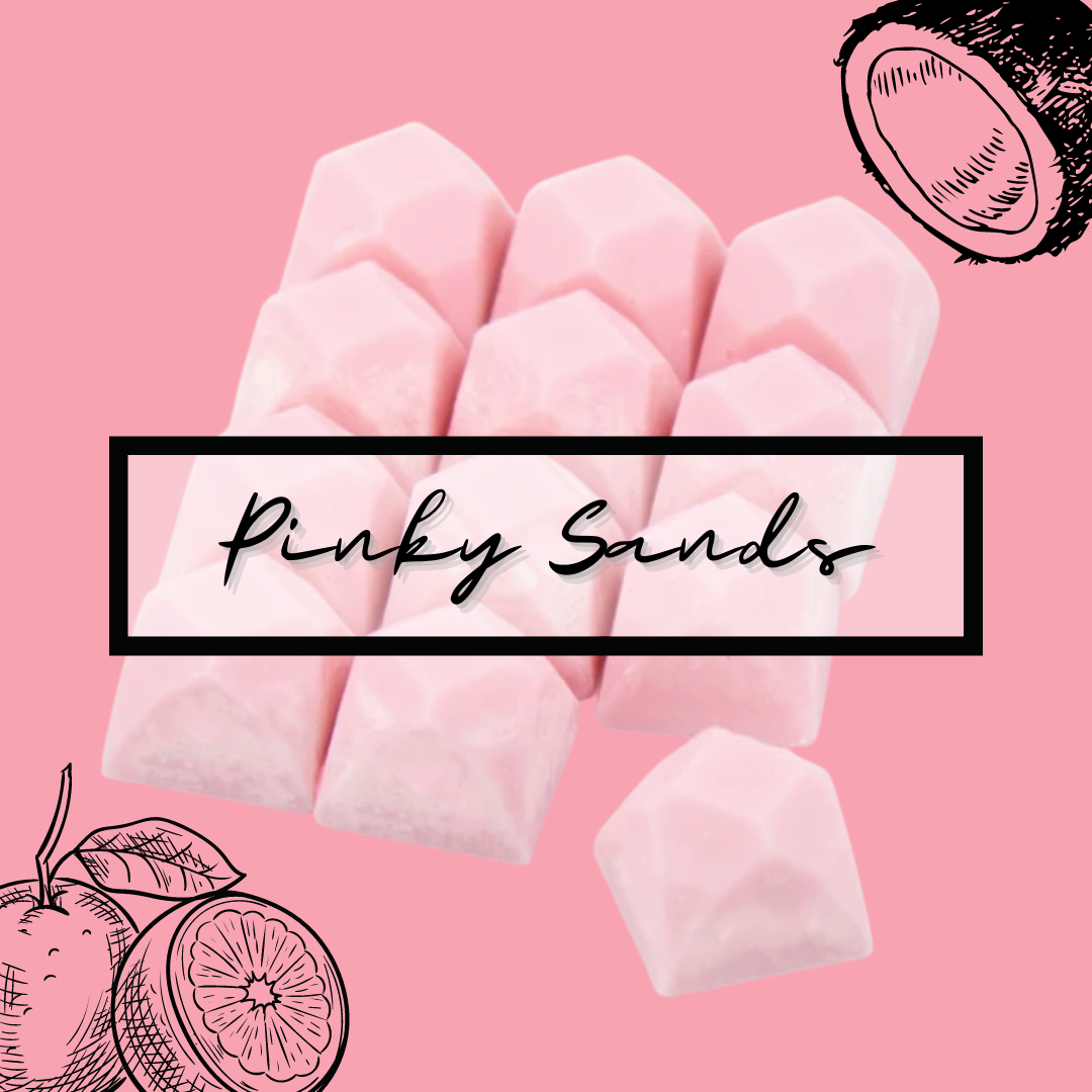 Pinky Sands 60g Gemstone Soy Wax Melt Pack