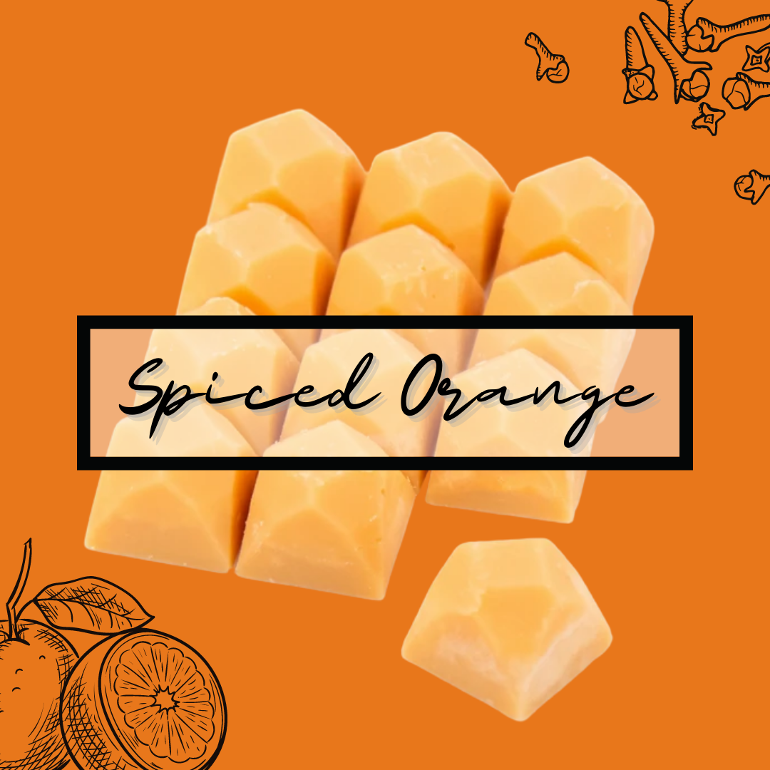 Spiced Orange 60g Gemstone Soy Wax Melt Pack