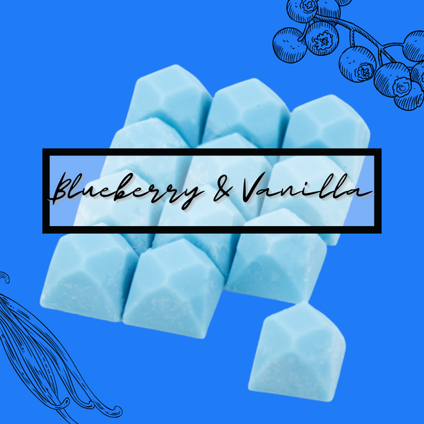 Blueberry & Vanilla 60g Gemstone Soy Wax Melt Pack